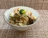 秋！ドッサリ茸と鶏肉の土鍋炊き込みご飯🍄‍🟫作り方4写真