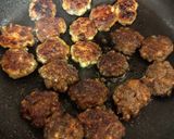 節約&ヘルシー!蒟蒻入りハンバーグ作り方3写真