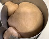 ＊□＊くま食パン＊□＊　ココアver作り方3写真