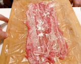 簡単!牛肉の八幡巻き作り方5写真