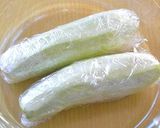 レンジで簡単 翡翠なすと生ハムの前菜♪作り方2写真