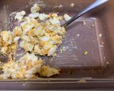 簡単ランチ！豆腐皮ツナ＆卵サラダロール作り方3写真