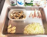 マッシュルームのクリームパスタ作り方1写真