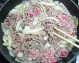 ごはんがススムすき焼きみたいな✿肉豆腐✿作り方4写真