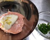 鶏のふわふわつみれと、カブの煮物。作り方2写真