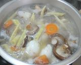 季節の変わり目、筑前煮にゆでたまごを作り方2写真