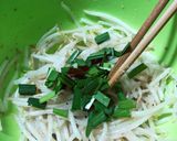 生ニラが美味しい！もやしとニラのナムル♪作り方8写真
