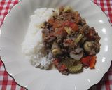 サマーキャセロールと味変ドライカレー作り方13写真