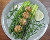 ほたてとアスパラのバター焼き作り方3写真