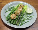 ほたてとアスパラのバター焼き作り方4写真
