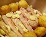 和風スペアリブ煮込みの、じゃがとろがけ作り方3写真