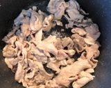 【簡単めんつゆ】居酒屋っぽい肉豆腐作り方1写真