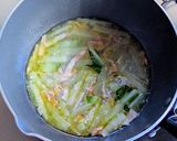 白菜とベーコンのチーズリゾット作り方6写真