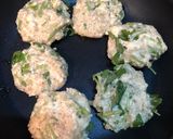 お豆腐と鶏肉のお焼き作り方2写真