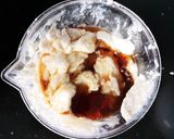 簡単ヘルシー苺豆腐アイス作り方2写真
