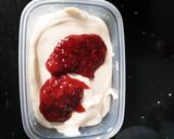 簡単ヘルシー苺豆腐アイス作り方3写真