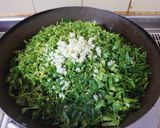超簡単&大量消費！菜の花の辛子高菜風炒め作り方2写真