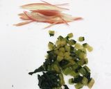 クイックおつまみ♬じゃこ野沢菜みょうが作り方1写真