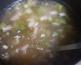 セロリ&ベーコン(ハム)のブイヨンスープ作り方1写真