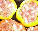 ピーマン パプリカの肉詰 パーティ料理作り方3写真