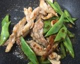 鶏肉モロッコインゲンの生姜バター醤油炒め作り方5写真