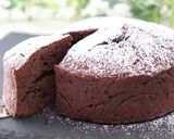 材料4つで簡単チョコレートケーキ作り方1写真