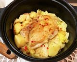 鶏肉と野菜のコンソメ風味★ずぼら映え作り方5写真