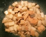 鮭ホタテ長芋のトロトロ炒め作り方5写真