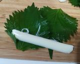 大葉さけるチーズinちくわ作り方2写真
