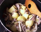 じゃがいも豚バラのトマト煮込み作り方4写真