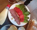 簡単!ローストビーフサンドイッチ作り方1写真