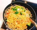 ブロッコリーと海老とツナのパスタ作り方6写真
