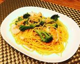 ブロッコリーと海老とツナのパスタ作り方9写真