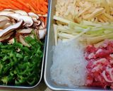 野菜たっぷりたけのこ入り春巻き作り方2写真