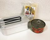 アウトドアクッキング、かにめし作り方1写真