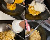 柿の種入り　キムチ納豆炒飯作り方6写真