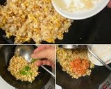 柿の種入り　キムチ納豆炒飯作り方8写真