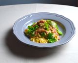 糖質制限！豆乳トンコツカルボナーラ作り方5写真