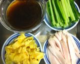 糖質制限！冷やし中華作り方1写真