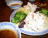 夏野菜♪ごまだれの豚しゃぶ&私の蒸しナス作り方8写真