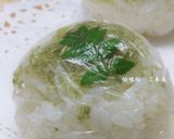 山椒香る＊とろろ昆布のふんわりおむすび作り方5写真