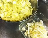 春キャベツと塩昆布の和物作り方2写真