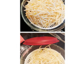 簡単♪レンジで黒豆もやしの梅おかか和え作り方1写真