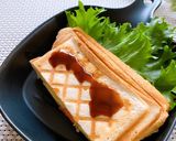 簡単リメイク★ポテサラホットサンド作り方7写真