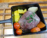 鹿肉のスキレットロースト作り方3写真