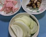 お家でビストロ～ナポリタンスパゲティ作り方1写真