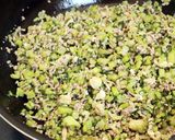 伝統野菜川俣菜のお焼き【醤油味ver】作り方4写真
