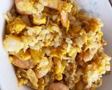 海鮮カレーチャーハン作り方4写真
