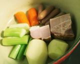 簡単‼ドイツ料理野菜スープ アイントプフ作り方2写真