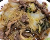 メガ盛り✨豚すき焼き作り方8写真